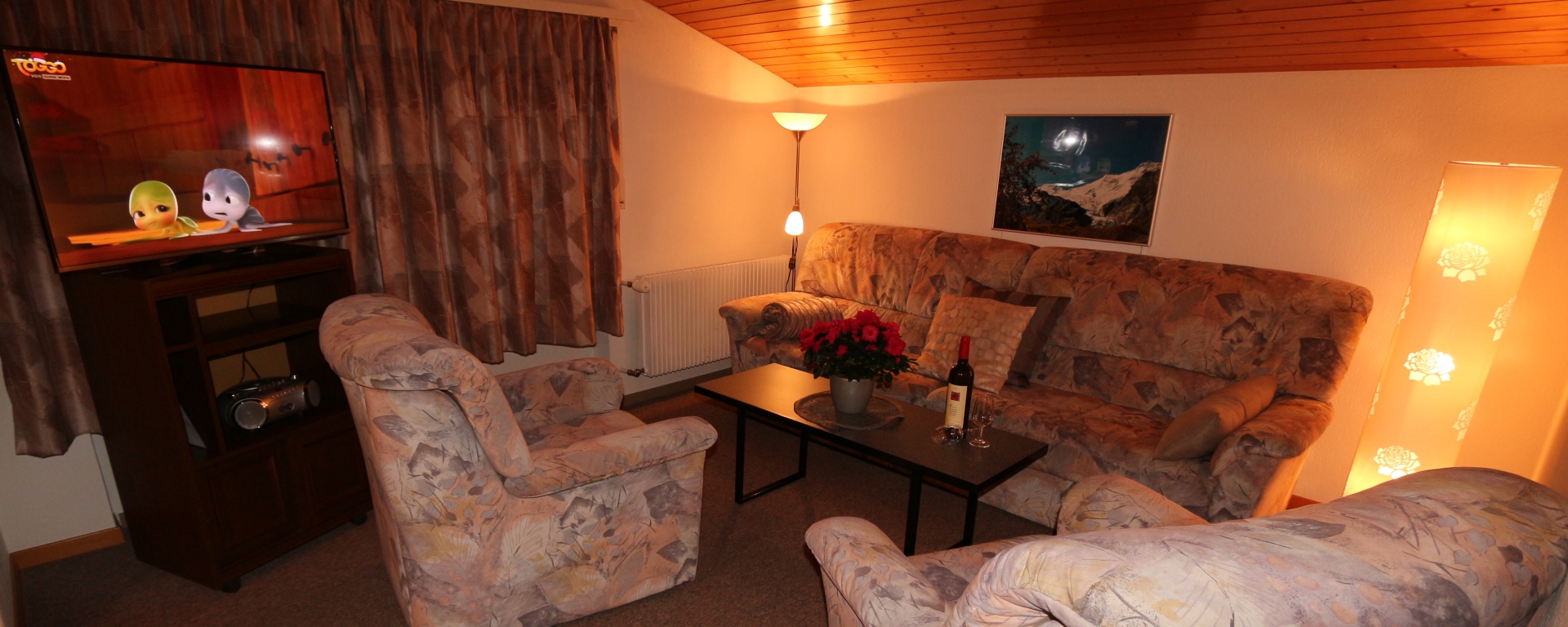 ferienwohnungen apartments azur saas fee wohnzimmer 10 d