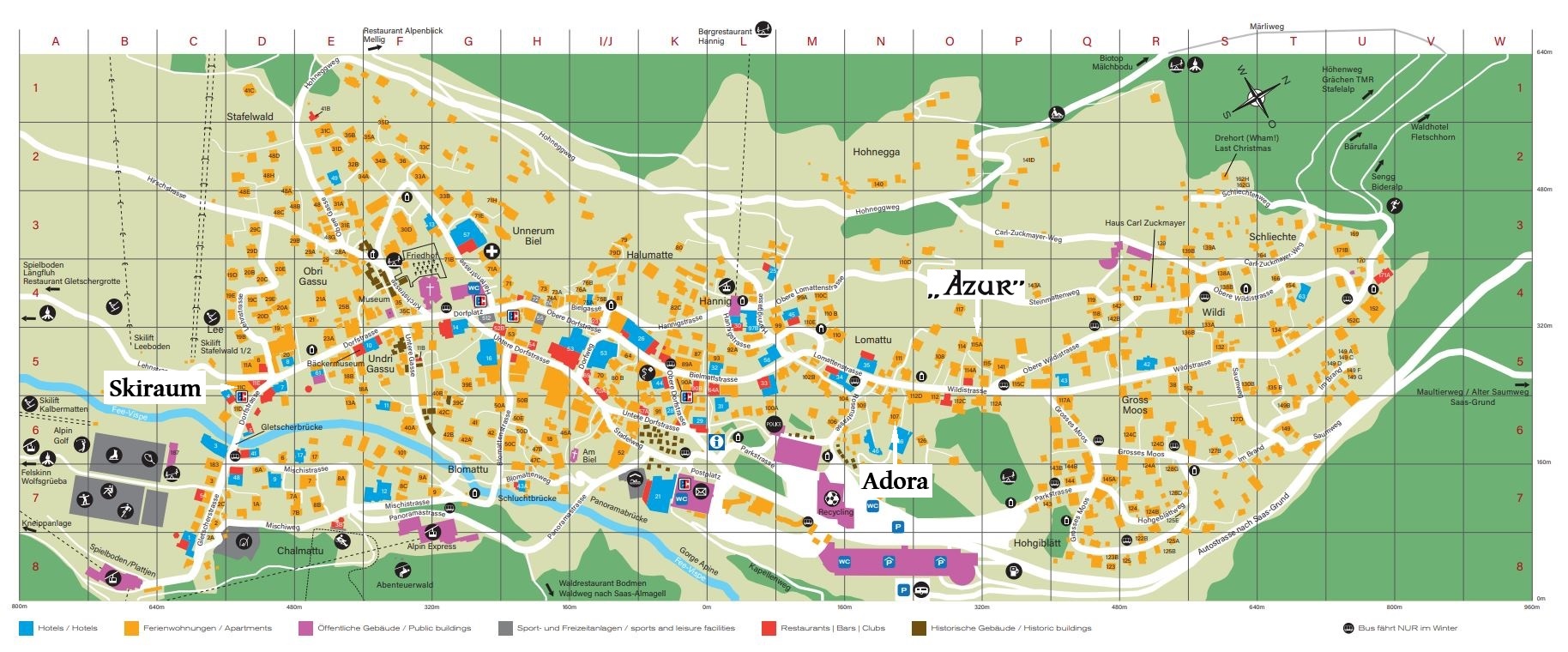 dorfplan saas fee